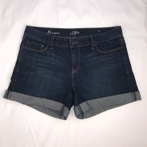Ann Taylor - LOFT - jean shorts - Sz. 6